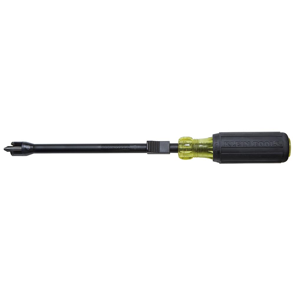Klein Tools 32216 Tournevis Cruciforme Noir 6 mm – Tournevis Résistant, Tournevis noir Élégant, Tournevis de Qualité Pro
